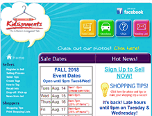 Tablet Screenshot of kidsignments.com